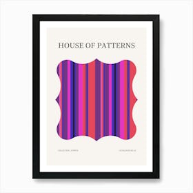 Stripes Pattern Poster 1 Art Print