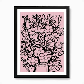 Flowers In A Vase 10 Art Print