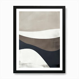 Organic Harmony Minimalist Style Affiche