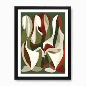 Three Women 4 Art Print