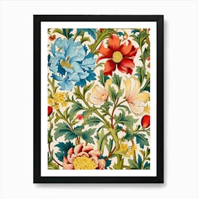 Floral Pattern 68 Art Print