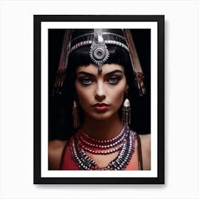 Color Photograph Of Cleopatra Art Print
