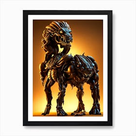 Leonardo Signature 3d Hd Snawman Monster Chocolate Caramel Li 1 Art Print