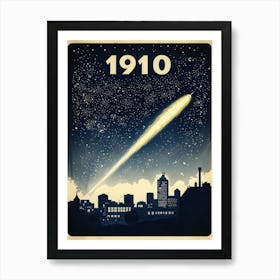 Aihrgdesign A Vintage Science Poster From 1910 Featuring Hall 4d3a045d B269 4cc1 85e0 01f6417cc3e9 3 Art Print