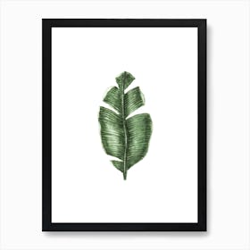 Tropical Leaf Art Print