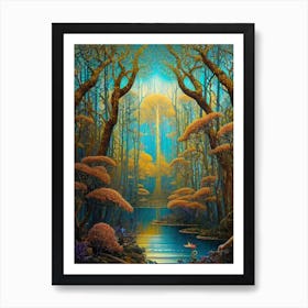 Forest 47 Art Print