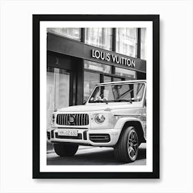 Mercedes G Wagon Luxury Fashion Art Print