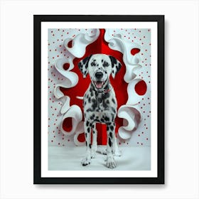 Dalmatian Art Print