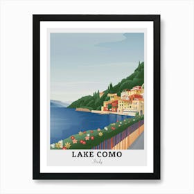 Lake Como, Italy Travel Art Print