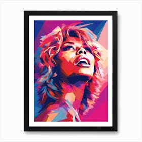 Tina Turner 2 Art Print