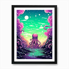 Octopus 1 Art Print