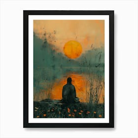 Meditation Art Print