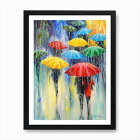 Bright rainy days Poster