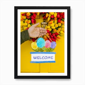 Welcome Sign Art Print