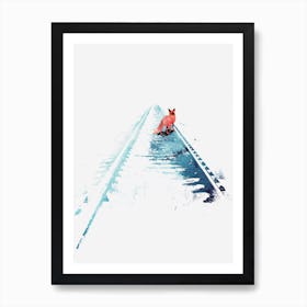 From Nowhere To Nowhere Art Print
