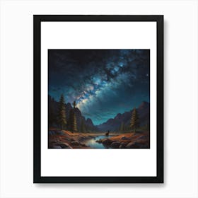 Milky Way Art Print