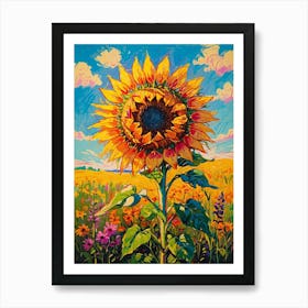 Sunflower 4 Art Print