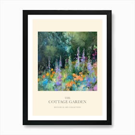 Cottage Garden Poster Wild Bloom 5 Art Print