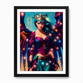 Angel Of The Night Art Print