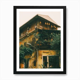 Old Quarter of Hanoi in Vietnam Art Print