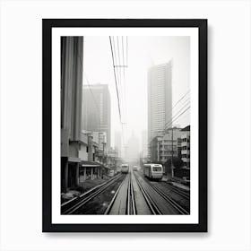 Jakarta, Indonesia, Black And White Old Photo 4 Art Print