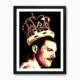 Freddie Mercury 7 Art Print