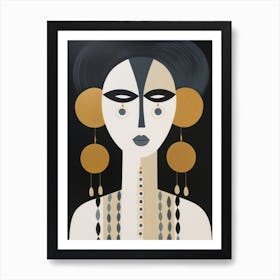 Asian Woman 10 Art Print