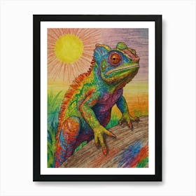 Chamelon 19 Art Print