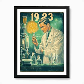 Aihrgdesign A Vintage Medical Poster Celebrating The First Su 1ffc2d3b C2ea 4a6a A9fd 956b11d921e9 3 Art Print