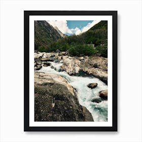 Mountain River Art Print