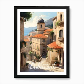 Dubrovnik Old Town Art Print