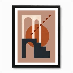 Architectural forms 12 Art Print