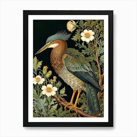 William Morris Heron Art Print