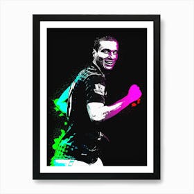 Nemanja Vidic 3 Art Print