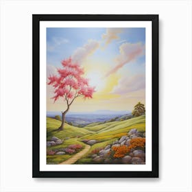 Piedmont, USA,spring season. 1 Art Print