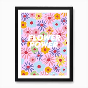 Flower Power 3 Art Print