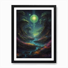 Ethereal Forest Art Print