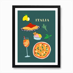 Italian Cuisine Art Print