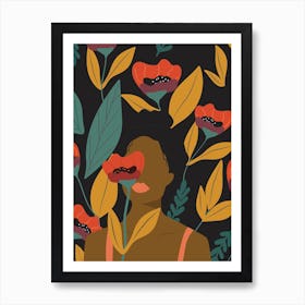 Smell The Roses Art Print