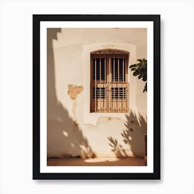 Ibiza Window Summer Photography Art Print