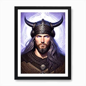 Viking Warrior 1 Art Print
