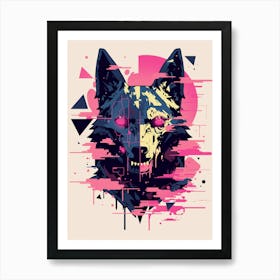 Wolf Art Art Print