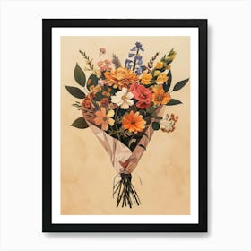 Bouquet Of Flowers 9 Art Print