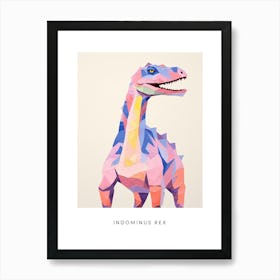 Nursery Dinosaur Art Indominus Rex 1 Poster Art Print