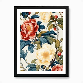 Peony Flower 3 Art Print