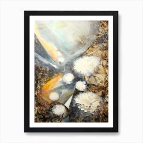 Abstraction Art Illustration In A Painting Style 02 Art Print