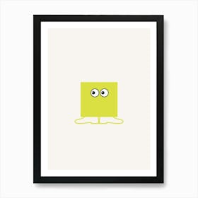 Alphabet Poster Full Stop Art Print