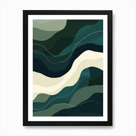 Abstract Painting 820 Art Print
