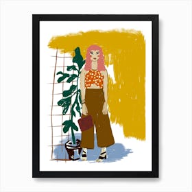 Fashion Girl Art Print