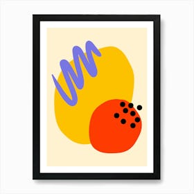 Abstract Shapes Art Print